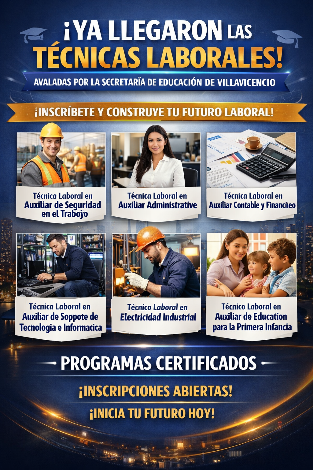 ¡Llegaron las Técnicas Laborales a INSTICOL!